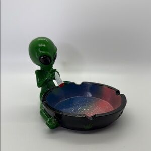 Green Alien Ashtray